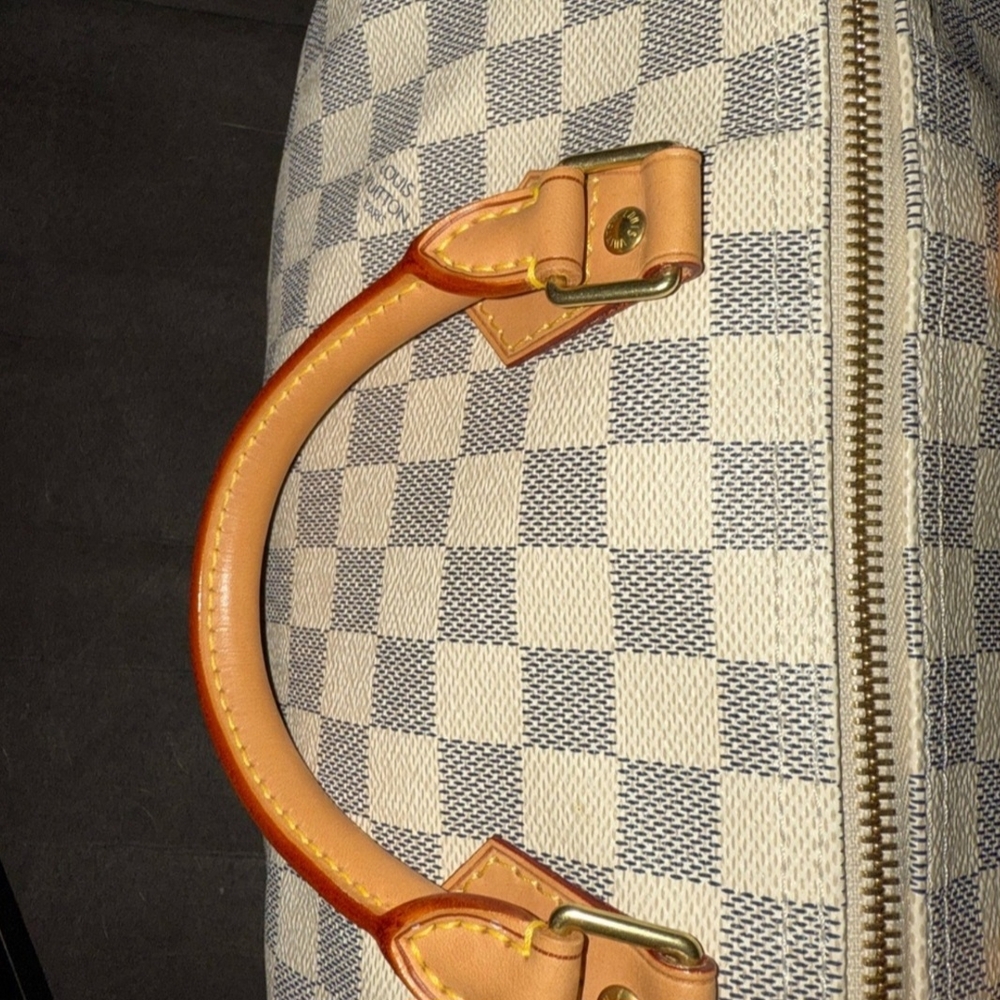 Authentic Louis Vuitton Damier Azure Speedy 30 - Picture 6 of 12